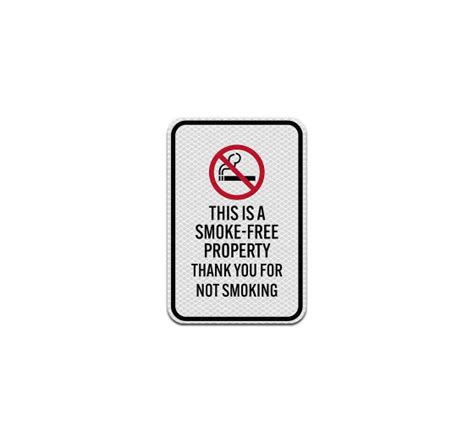 Shop For No Smoking Aluminum Sign Diamond Reflective Best Of Signs