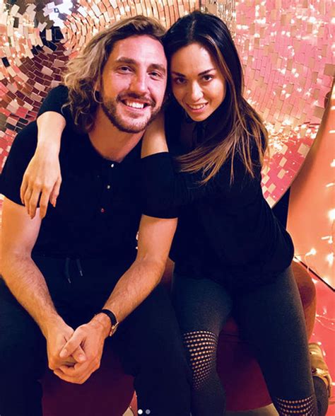 Sean Walsh Katya Jones Kiss Strictly Stars Pictured After Bottom Two