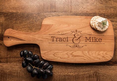 Personalized Cheese Board Custom Engraved Charcuterie Board Etsy