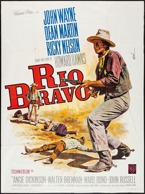 We determined that these pictures can also depict a rio bravo. Rio Bravo (Warner Brothers, R-1964). French Grande (47" X ...