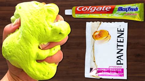 No Glue Colgate Slime How To Make Slime With Colgate Max Fresh And