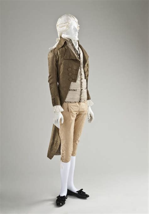 Mens Fashion During And After The French Revolution 1790 1810