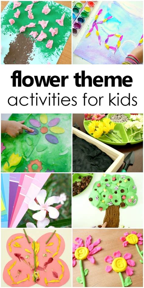 Flower Theme Preschool Activities Fantastic Fun And Learning
