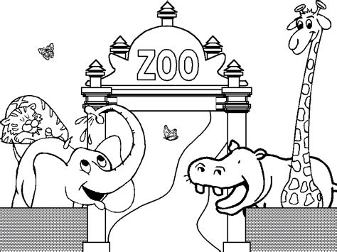 The dog holds a book in his mouth. Free Printable Zoo Coloring Pages For Kids