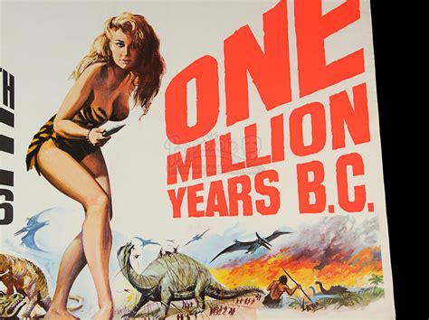 One Million Years Bc 1966 Prototype Poster Current Price £1600