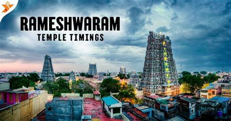 Rameshwaram Temple Darshan Timings Open And Close Time