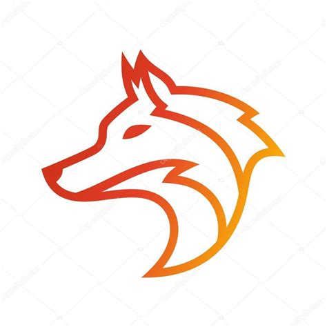Wolf Logo Template — Stock Vector © mehibi #81331852
