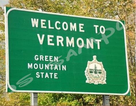 Vermont Welcome Sign Travel Souvenir Flexible Fridge Magnet Ebay