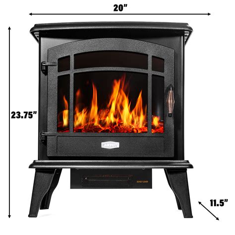 Electric Fireplaces Heating Cooling And Air Quality Barton 3 Sided 1500w