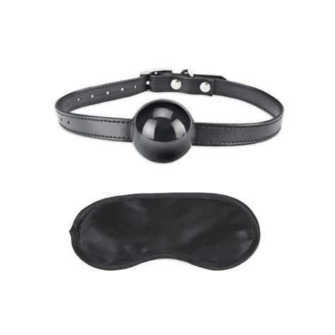 Lux Fetish Adjustable Silicone Ball Gag Black Simply Pleasure