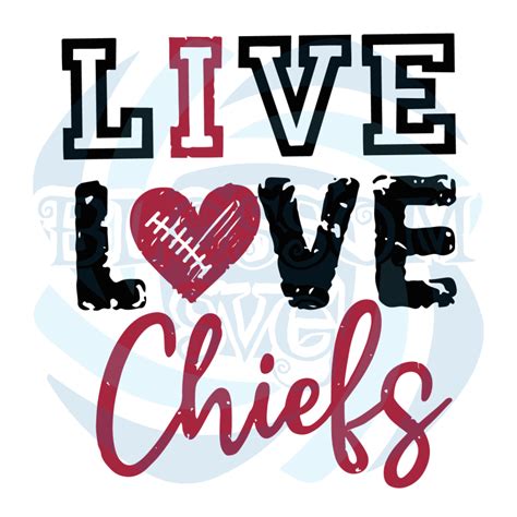 I Love Chiefs Svg Sport Svg Kansas City Chiefs Svg Kansas City