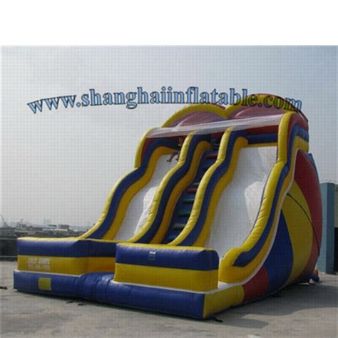 Customized Adult Inflatable Slide For Pool Amusement Park