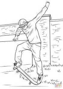Skate Park Drawings Sketch Coloring Page