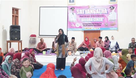 Gelora Cinta Bupati Mojokerto Gelorakan Program Cegah Stunting