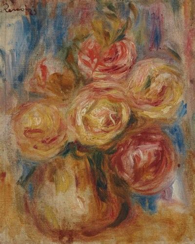 Pierre Auguste Renoir 1841 1919 Roses Christies