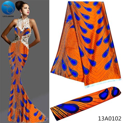 Liulanzhi African Satin Silk Fabric Satin Fabric African Silk Satin Fabric Hot Sales High