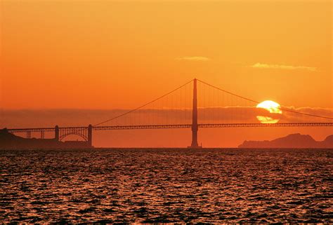 San Francisco Sunset Photograph By Hans Mauli Fine Art America