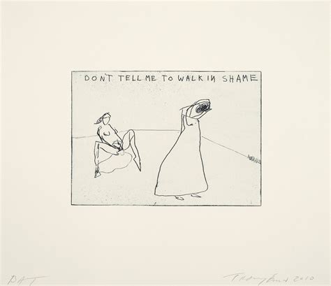 Tracey Emin Say Nothing Etching