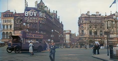 A Day In London 1930s Video Of London Upscaled With Ai And Colorized