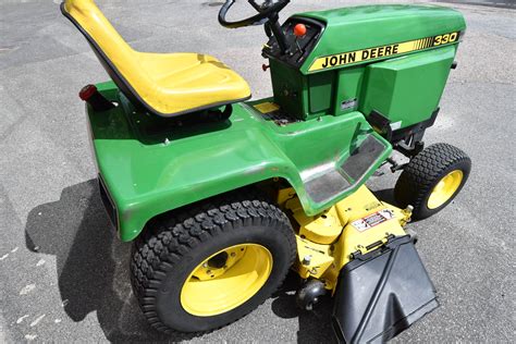 Garden Tractor John Deere 330 Diesel Ps Auction We Value The Future