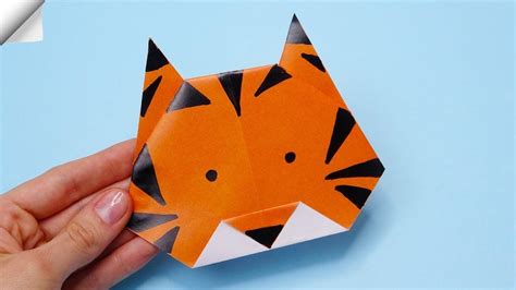 How To Make A Origami Tiger Step By Step Peepsburgh Com