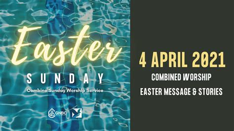 Easter Message Sunday Service Message 4 Apr 2021 Youtube