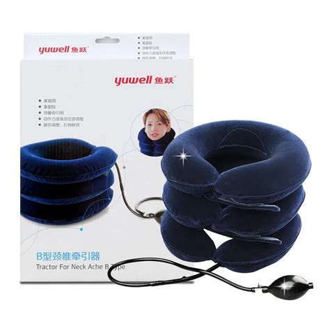 Yuwell B Type Inflatable Air Neck Traction Therapy Neck Massage
