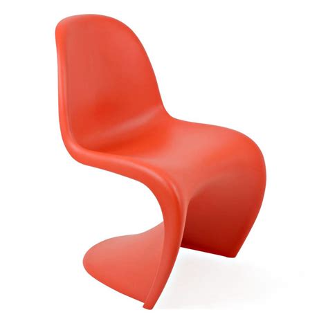 Miniatur eines panton chair, kleine variante in orange 8 cm hoch, vitra top! Vitra Panton Orange Chair 3D Model