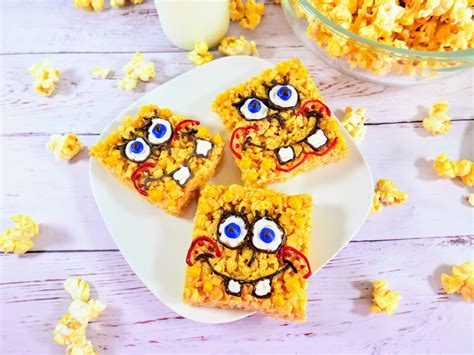 Spongebob Squarepants Rice Crispy Treats — Twins Magazine