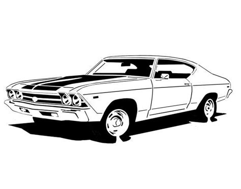 High quality images, no attribution. Library of ss chevelle 1969 picture black and white stock ...