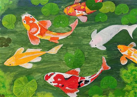 Krishna kumar (born 12 june 1968) is an indian politician and actor who appears in malayalam and tamil language films and television.he is also a former news reader in doordarshan & air. Fish in Green water Acrylic painting Painting by Sindhu Kumar