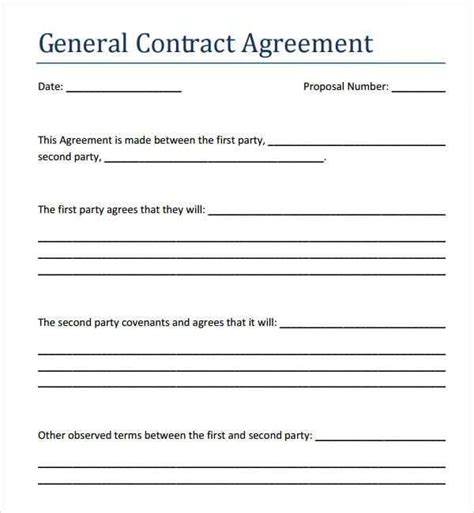 Payment agreement letter between two people. 5 Contract Agreement Between Two Parties Samples - Free ...