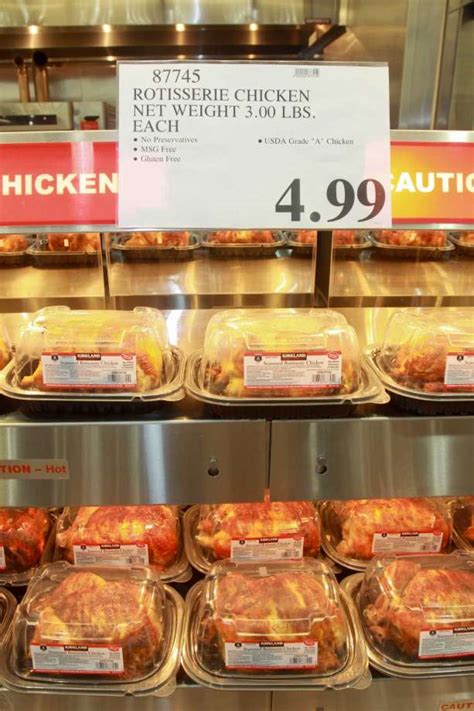 Costco chicken wings uk : Costco Rotisserie Chicken - only $4.99 but comes at a huge ...