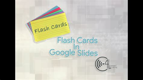 Launch word 2013 and type flash cards into the search box on the splash screen. Flash Cards in Google Slides - YouTube