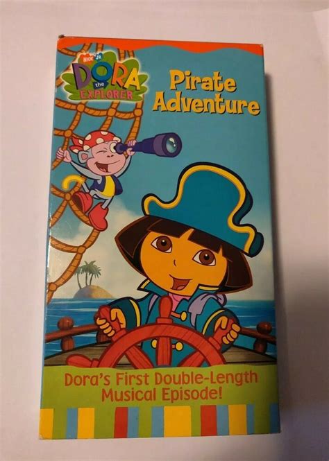 Dora The Explorer Pirate Adventure VHS Double Length Musical