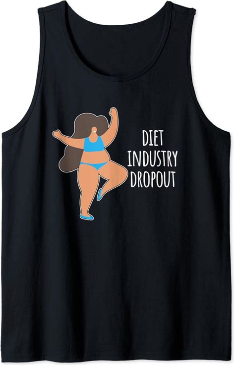 Body Positive Diet Industry Dropout Tank Top Clothing Shoes And Jewelry