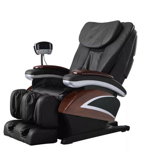 New Electric Full Body Shiatsu Massage Chair Recliner Heat Stretched Foot 07c Vibration Of Body