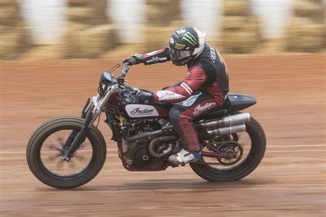 Indian Scout Ftr750 Dirt Track Racer Hits The Track Exclusive Test