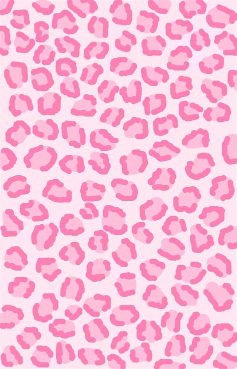Pink Leopard Print Wallpaper