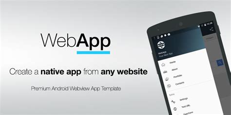 (you can change the icon later, so. WebApp - Premium Android Webview App Template by Nextlab ...