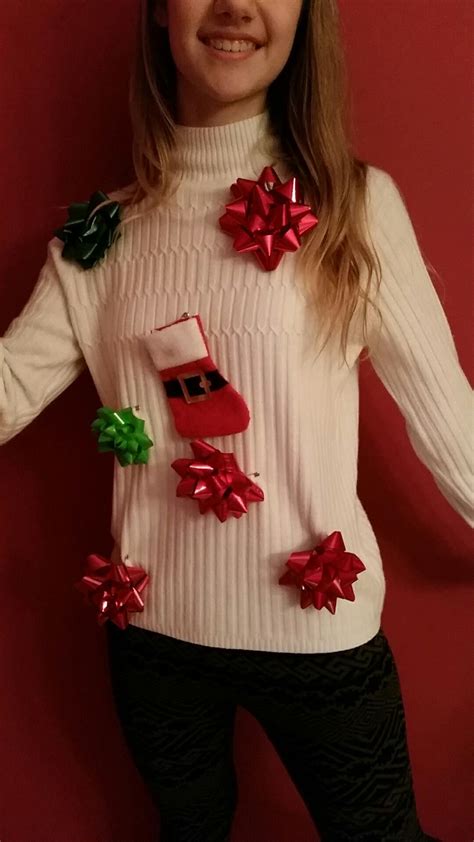 Ugly Xmas Sweater Diy Sweaters Fashion Moda Bricolage Fashion