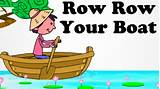 Row Row Boat Images