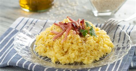 Risotto Allo Zafferano E Speck Cuciniamo Con Chicca