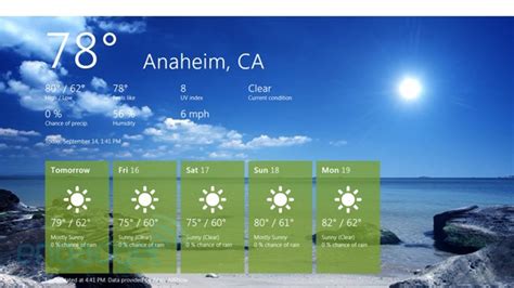 49 Windows 7 Live Weather Wallpaper