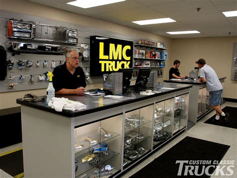 Over tens of thousands of parts. LMC Truck Shop Tour - Hot Rod Network