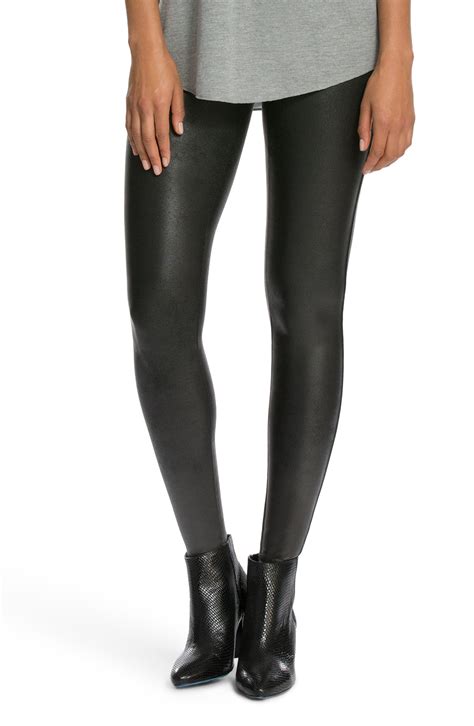 spanx® faux leather leggings nordstrom
