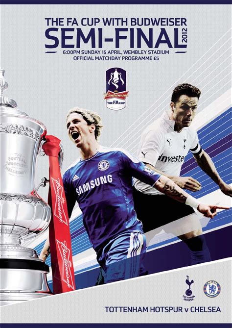 He is now set to have been absent from the first team for. FA Cup Semi Final Chelsea v Tottenham Hotspur Magazine ...
