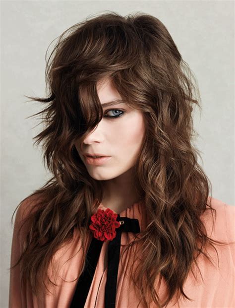 A layered haircut adds volume to long hair and allows for flexibility when styling. Famous Concept 19+ Layer Cut Curly Long Hair