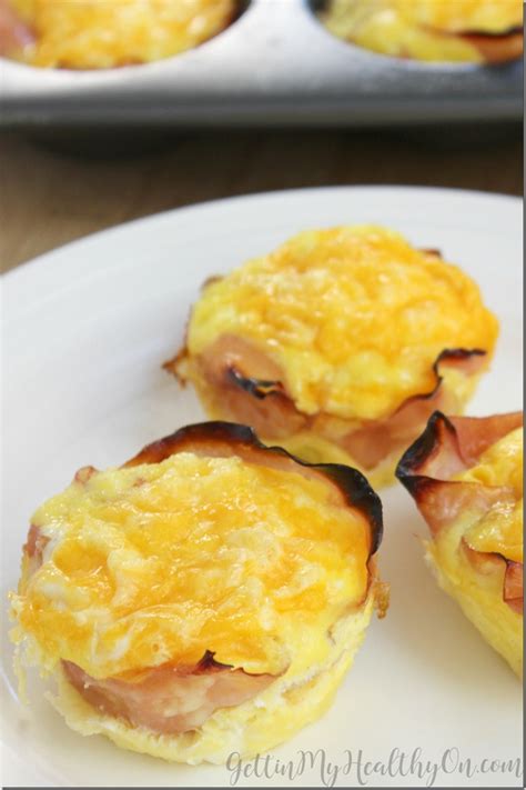 Cheesy Ham And Egg Cups