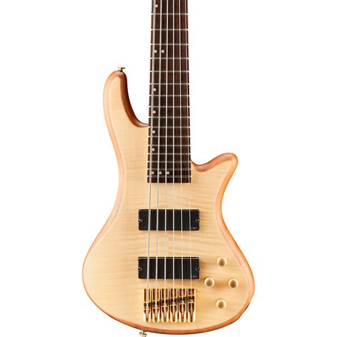 Schecter Guitar Research Stiletto Custom 6 6 String Bass Guitar Satin